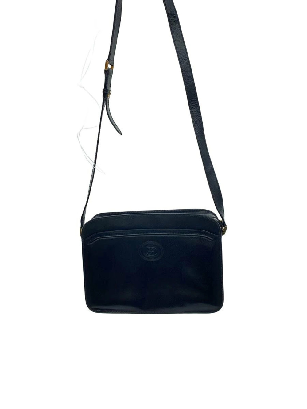 Gucci Shoulder Bag Leather Black